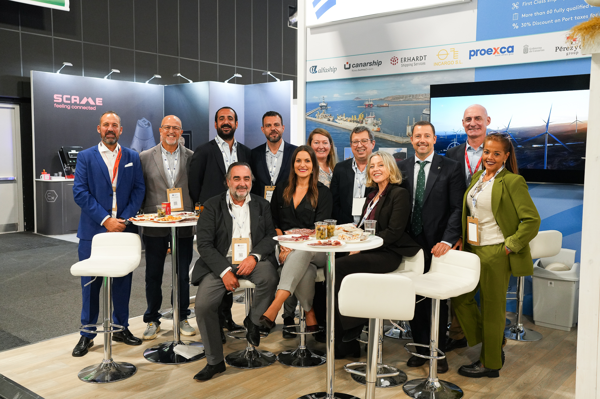 SPE Offshore Europe.- Puertos de Tenerife y empresas asistentes. RM